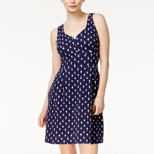 Maison Jules Printed A-Line Women’s Dress